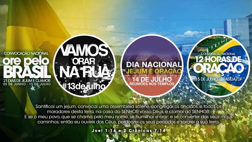 Campanha de 21 dias pelo Brasil terá encerramento em Brasília-DF - Guiame