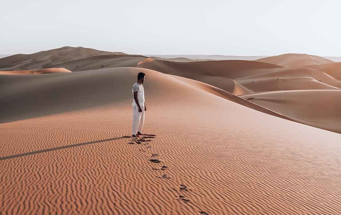 Caminho no Deserto 🏜️✝️❤️‍🔥😇 ✓ Siga a gente