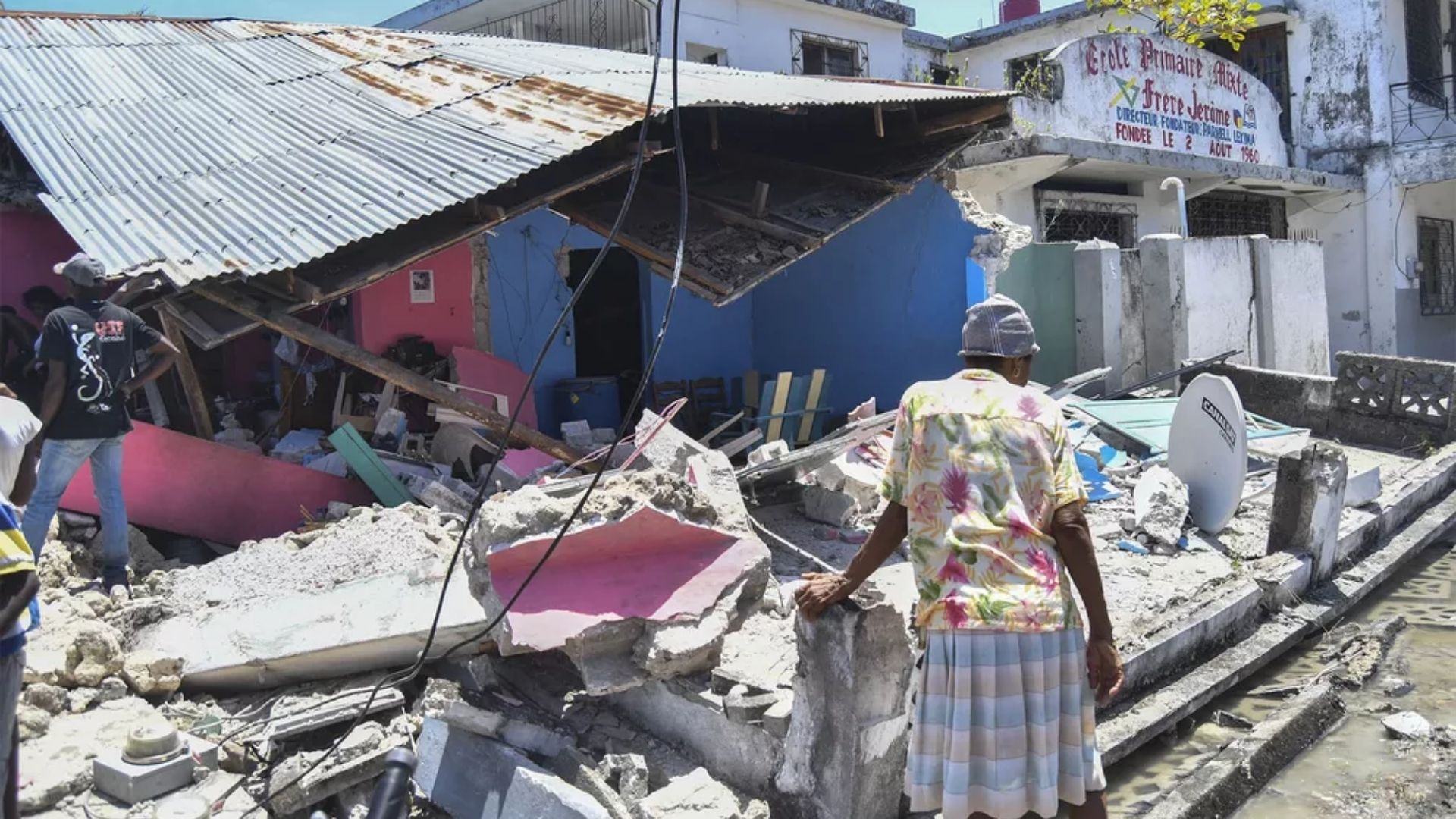 Haiti é abalado por terremoto após 10 anos da última tragédia 1300