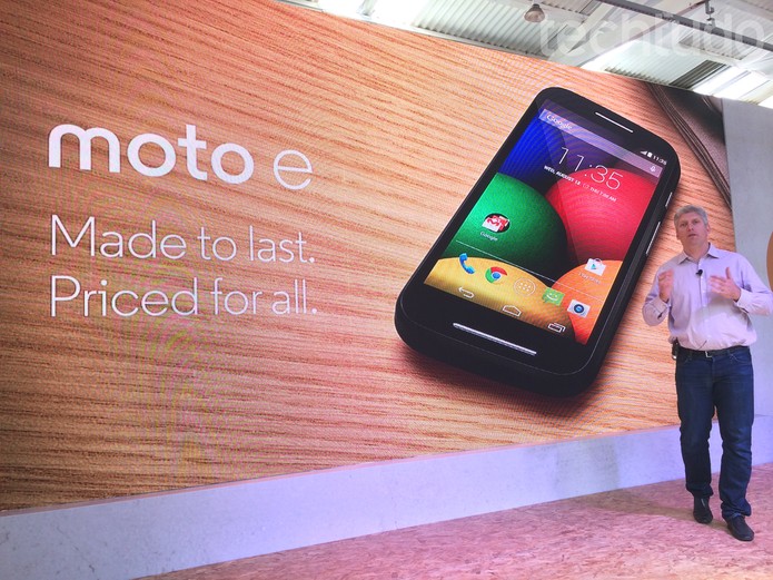Motorola lança Moto E em evento realizado em São Paulo
