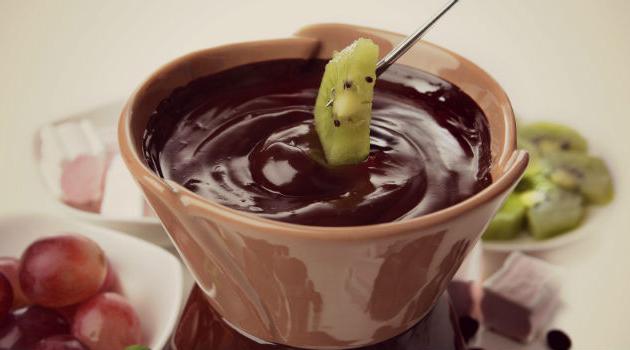 Fondue de chocolate