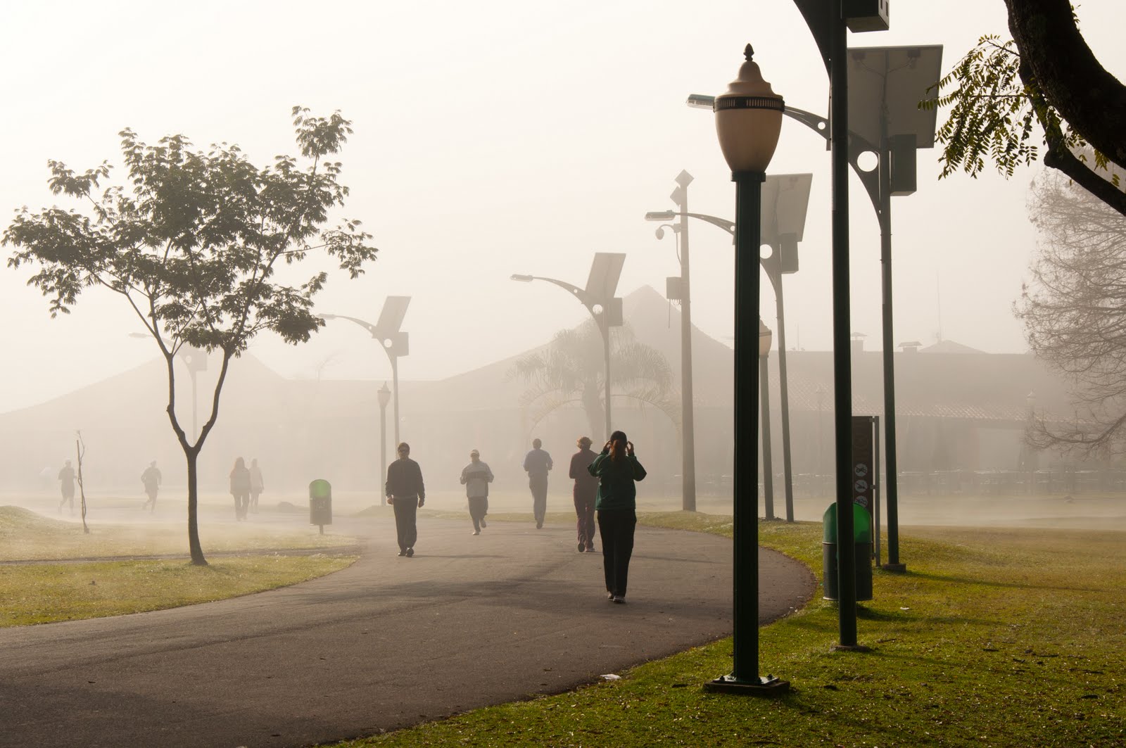 caminhada de inverno