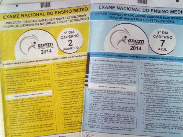 Gabarito do enem