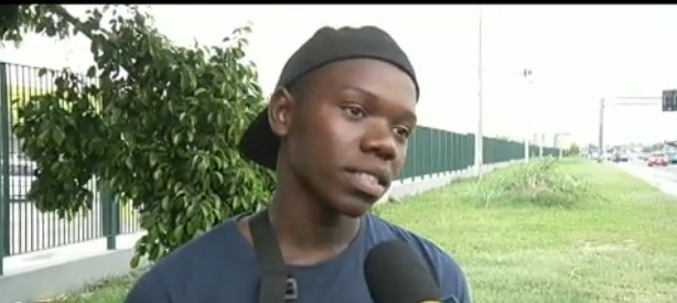 Chaun Jambre de 19 anos, baleado por um erro policial na comunidade da Palmeirinha, em Honório Gurgel, na zona norte do Rio de Janeiro.