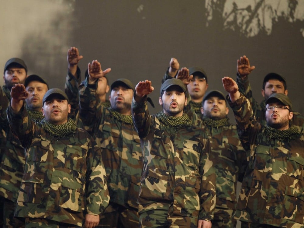 Combatentes do Hezbollah. (Reuters)