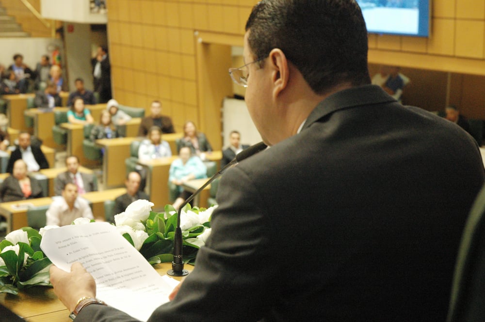  Café de Pastores pró Marcha para Jesus na Assembleia Legislativa do Estado de São Paulo