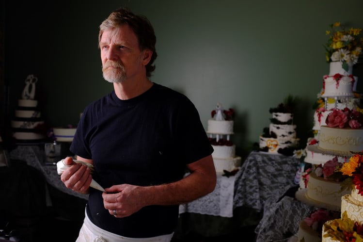 Jack Phillips é dono da confeitaria Masterpiece, no estado do Colorado (EUA). 