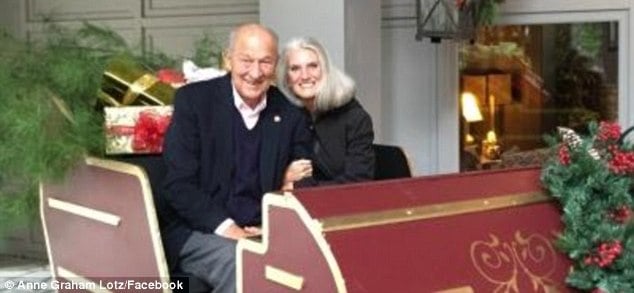 Anne Graham e Danny Lotz são casados há quase 50 anos e têm três filhos. (Foto: Christianity Today)