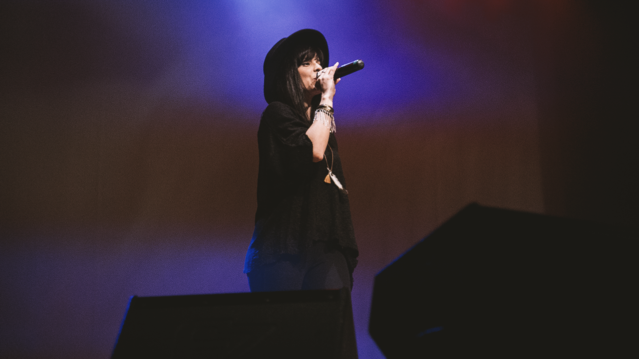 Show de lançamento do novo CD de Marcela Tais em São Paulo
