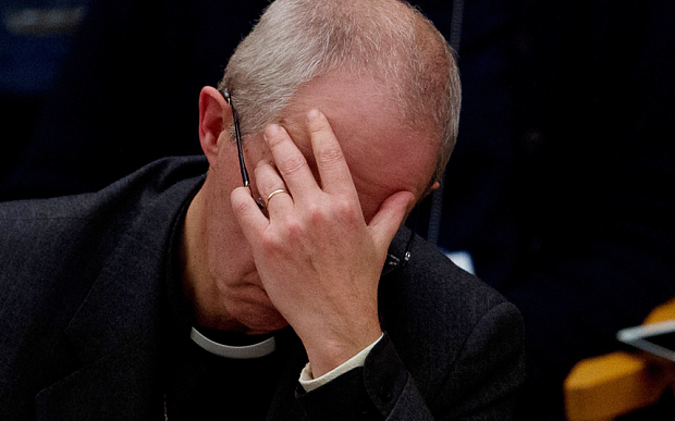 O arcebispo Justin Welby durante o Sínodo Geral da Igreja da Inglaterra. (Foto: Getty Images)