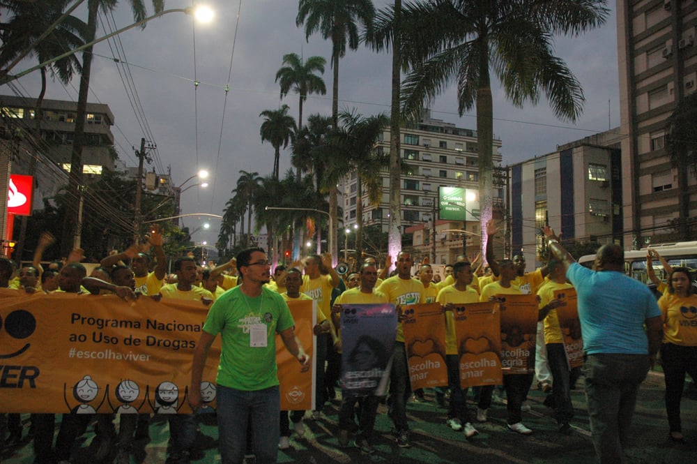 Caminhada do Movimento Viver na CBB 2016