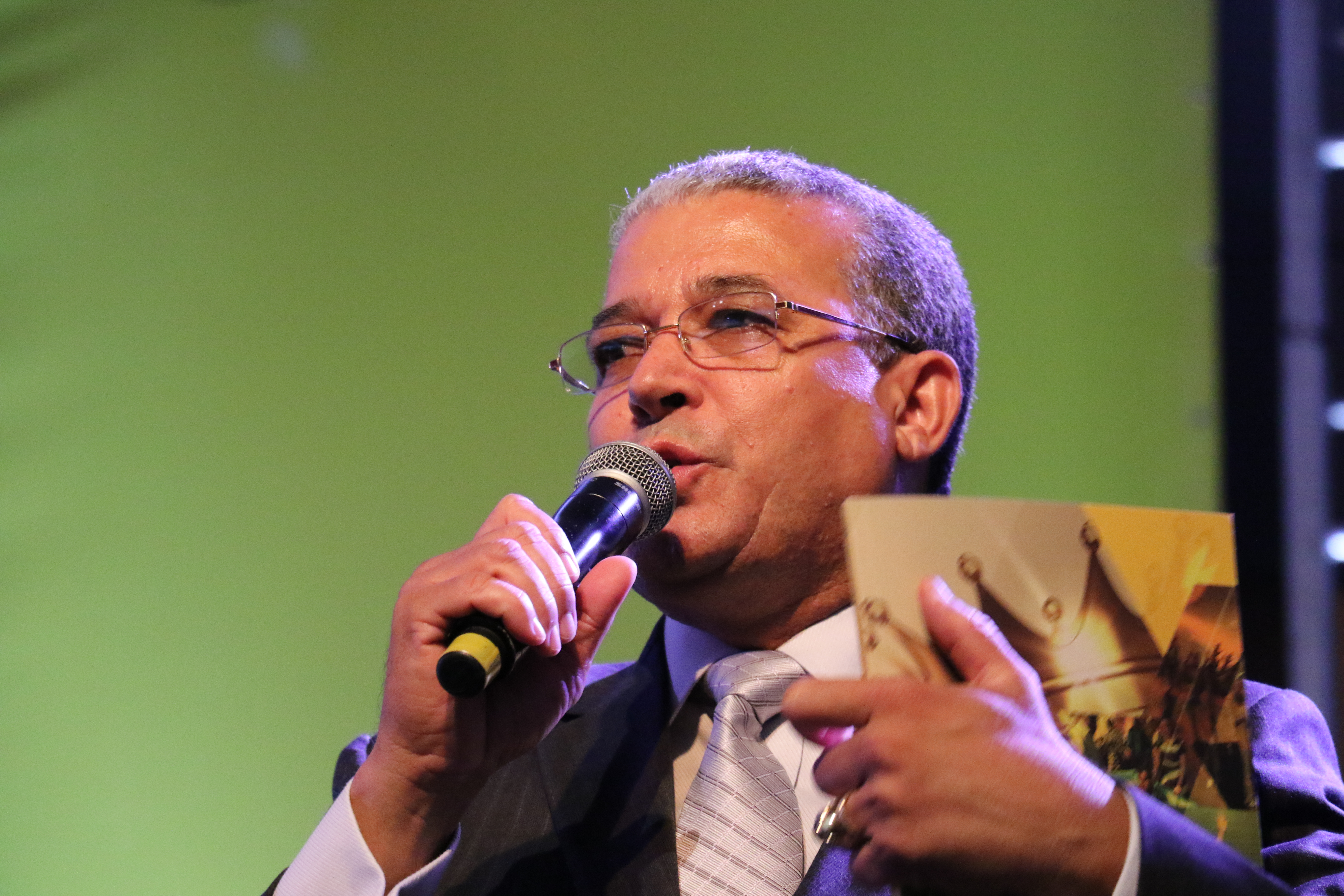 Vanderlei Marins, presidente da Convenção Batista Brasileira. (Foto: Guiame/ Marcos Paulo Corrêa)