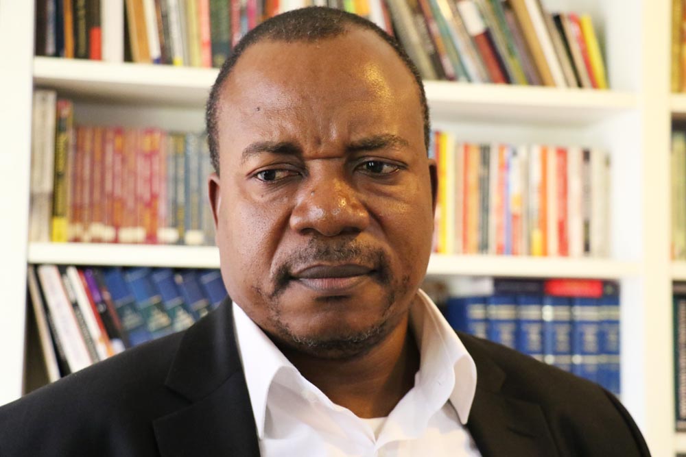 O bispo Albert Kankienza é conselheiro de Denis Sassou Nguesso, presidente da República do Congo. (Foto: Guiame/ Marcos Paulo Corrêa)