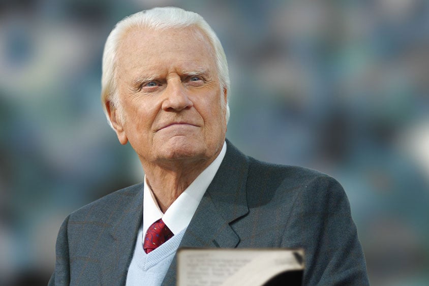 O evangelista fez uma análise do cenário em que o mundo se encontra. (Foto: Billy Graham Evangelistic Association)