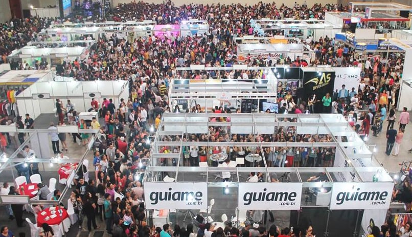 A Expoevangélica receberá cantores gospel e empresas de artigos religiosos. (Foto: Reprodução)