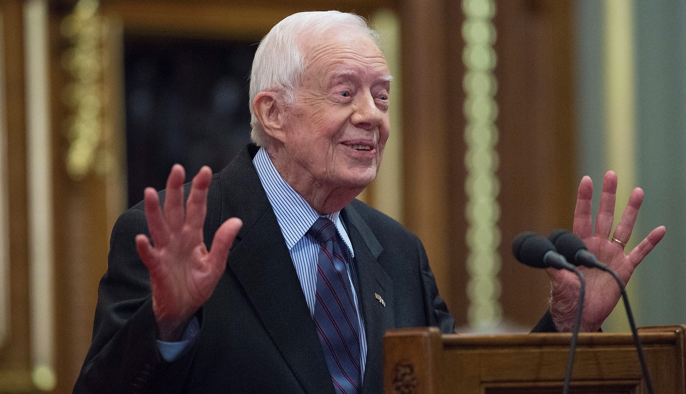 Jimmy Carter foi o 39º presidente dos Estados Unidos. (Foto: Time)