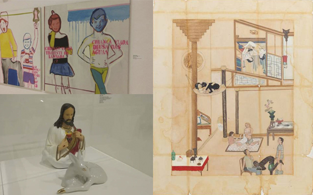 Exposição Queer Museu no Santander Cultural em Porto Alegre. (Foto: Reprodução/Facebook)