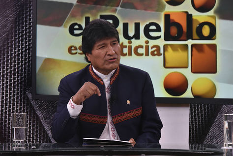 O presidente Evo Morales anunciou sua decisão no programa El Pueblo es Noticia, transmitido pela mídia estatal. (Foto: ABI)