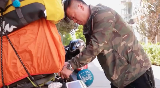 Meng Jing Hui percorreu dez cidades da China em duas semanas. (Foto: CBN News)