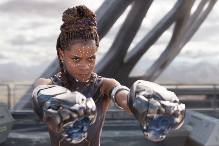Letitia Wright interpretou Shuri no filme “Pantera Negra”. (Foto: Marvel Entertainment)