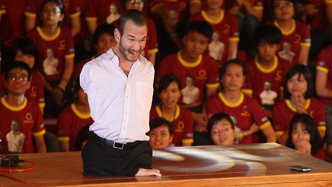 Nick Vujicic. (Foto: News.com.au)