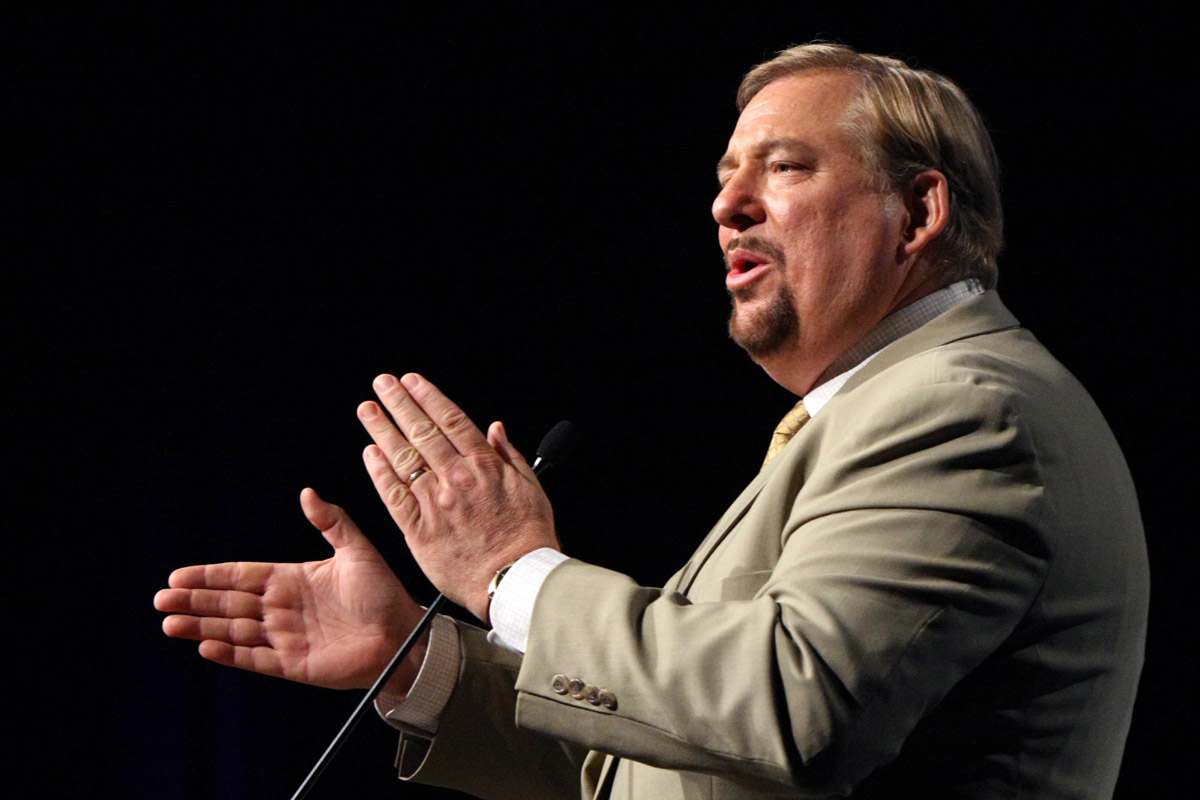 O pastor Rick Warren, líder da Igreja de Saddleback, na Califórnia, EUA. (Foto: AP Photo)