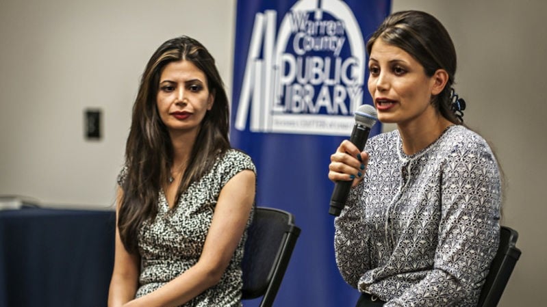 Maryam Rostampour e Marziyeh Amirizadeh foram presas e torturadas por 259 dias no Irã. (Foto: Daily News)