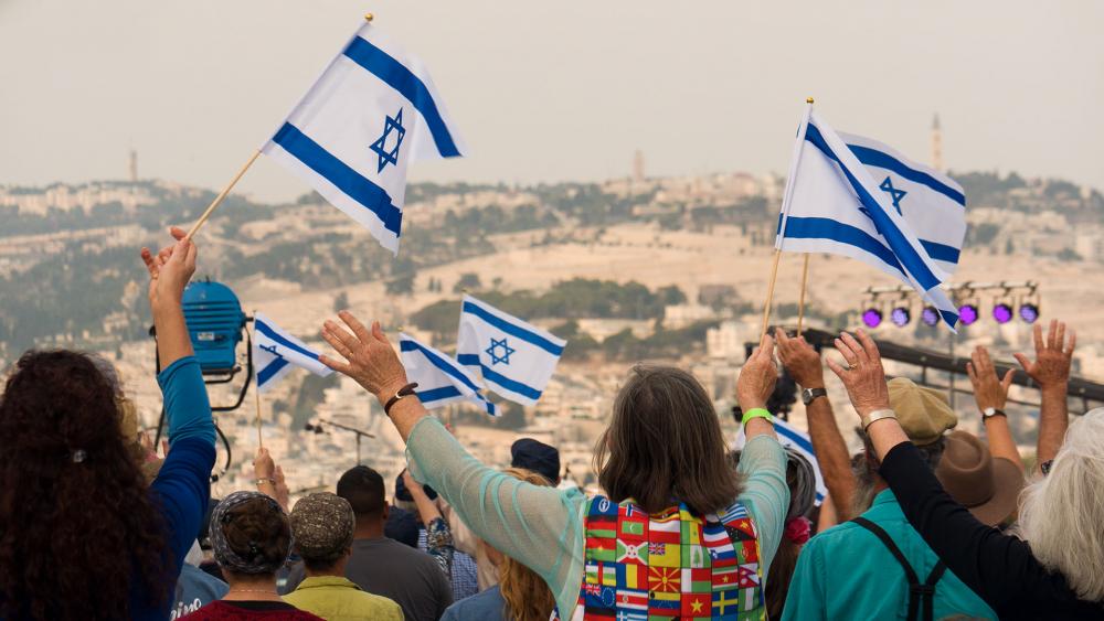 A campanha do 'Dia de Oração pela Paz em Jerusalém' contou com o apoio de cerca de 90 milhões de cristãos em 170 países. (Foto: CBN News)