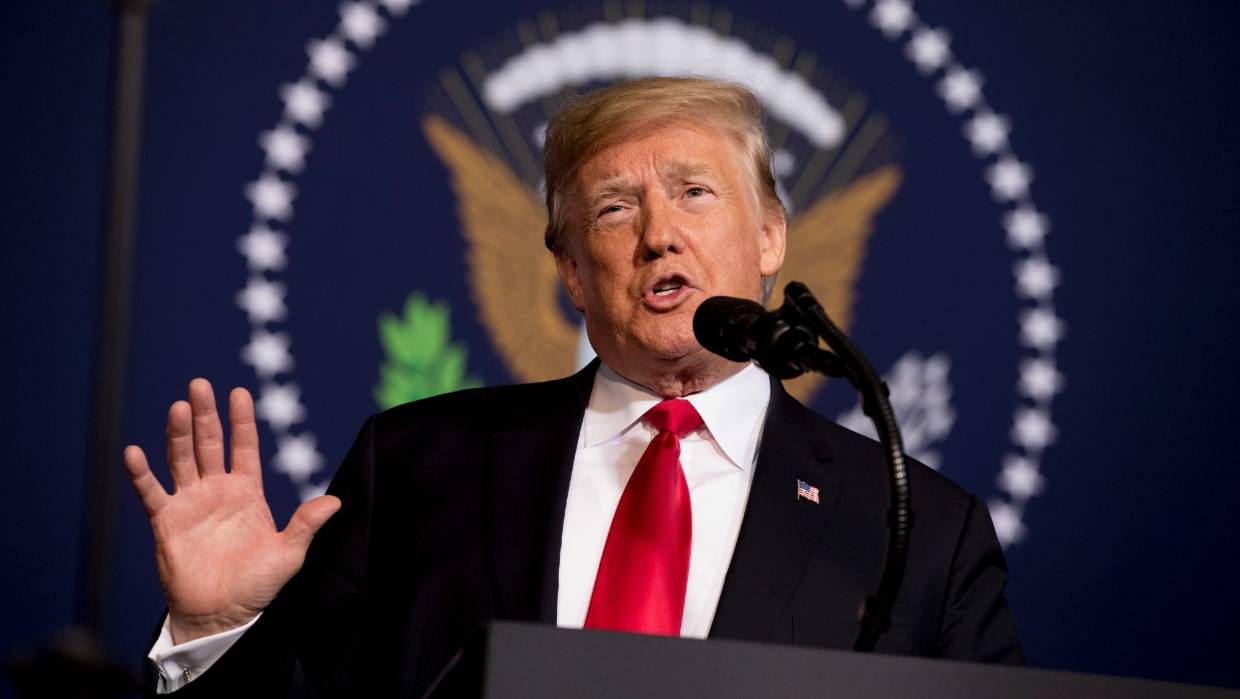 O presidente dos EUA, Donald Trump, anunciou a retirada total das tropas na Síria. (Foto: Andrew Harnik/AP)