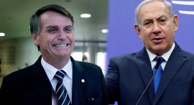Benjamin Netanyahu: “Espero abrir uma nova era nas relações entre Israel e o Brasil”. (Foto: Reprodução)