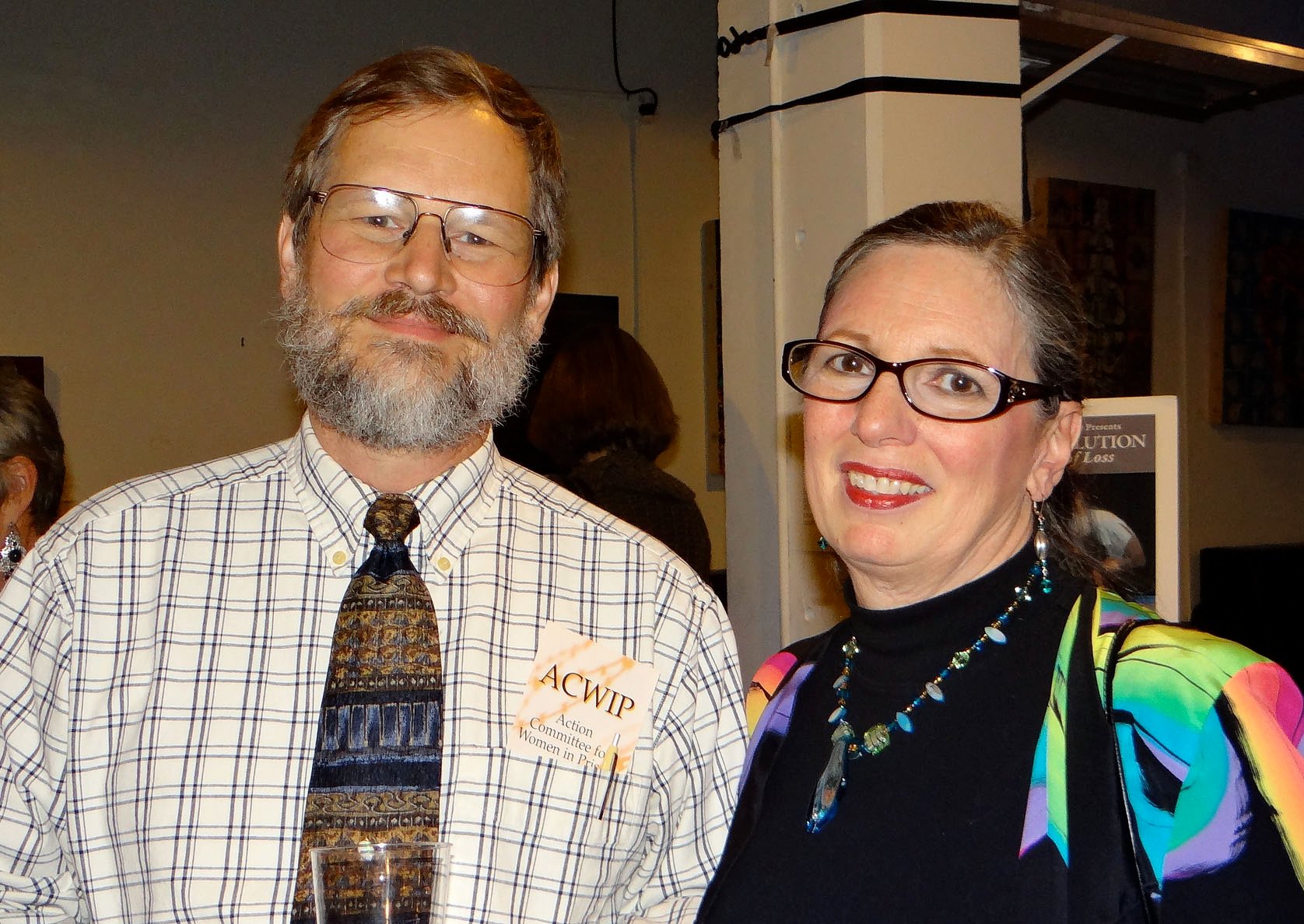 Linda e seu marido John Barkman (Foto: Arquivo pessoal/Flickr)