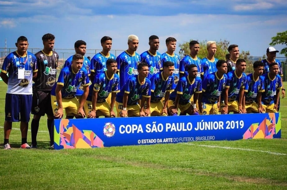 Visão Celeste e seu time Sub-20 na Copa São Paulo de Futebol Júnior. (Foto: Divulgação/Visão Celeste)