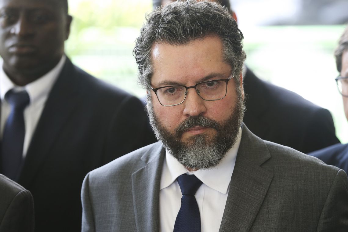 Ministro das Relações Exteriores, Ernesto Araújo. (Foto: Valter Campanato/Ag Brasil)
