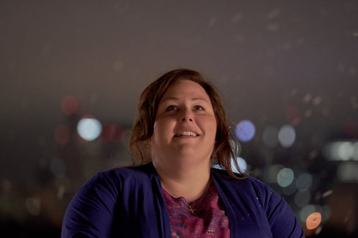 Chrissy Metz interpreta Joyce Smith no filme “Superação - O Milagre da Fé”. (Foto: Allen Fraser)