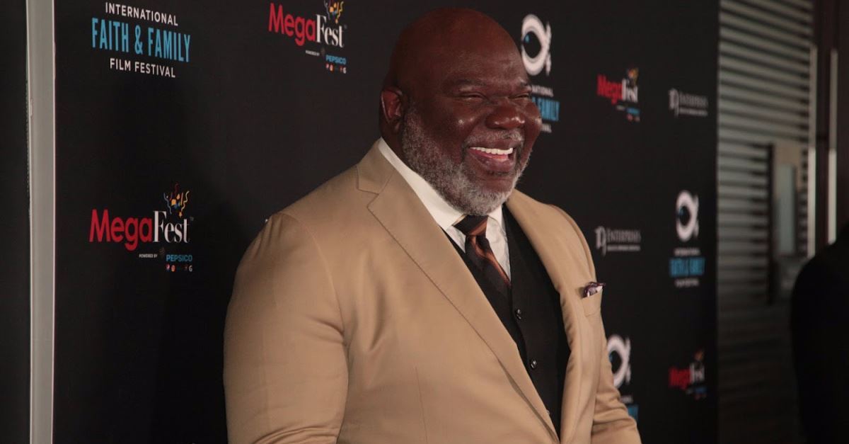 T.D. Jakes, pastor da megaigreja The Potter's House Church. (Foto: Peter Larsen/Stringer/Getty Images)