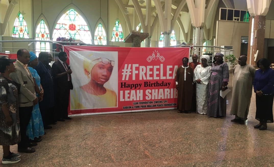 Vigília de Oração na Igreja marca aniversário de Leah Sharibu. (Foto: Reprodução/TVC News)