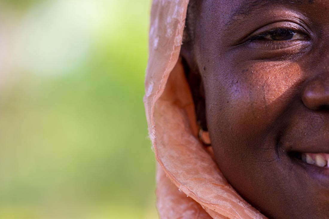 Imagem de mulher nigeriana cedida pela organização Portas Abertas. (Foto: Portas Abertas)