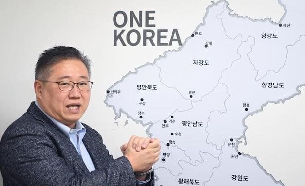 Pastor Kenneth Bae com um mapa mostrando uma Coreia unificada. (Foto: Kenneth Bae/Facebook)