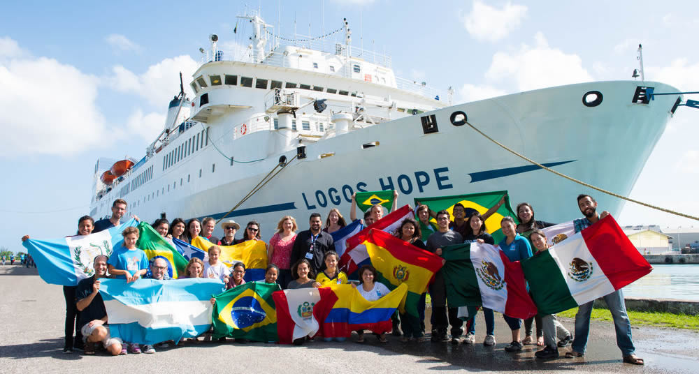 Maior livraria flutuante do mundo chega ao Brasil em agosto. (Foto: Operation Mobilisation)