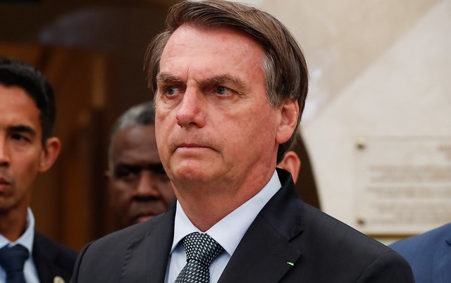 Presidente da República, Jair Bolsonaro durante visita ao Templo de Salomão. (Foto: Alan Santos/PR)