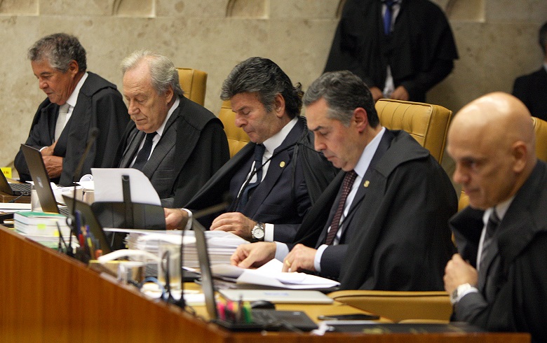 Ministros do STF decidiram por unanimidade que a união homoafetiva deve ser reconhecida como família. (Foto: NELSON JR./SCO/STF)