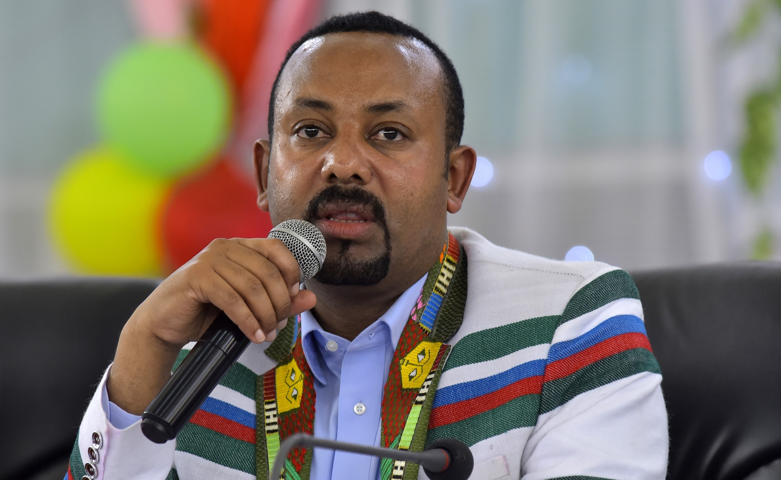 Abiy Ahmed Ali em foto de 15 de setembro deste ano. (Foto: Reprodução/Michael Teweld)