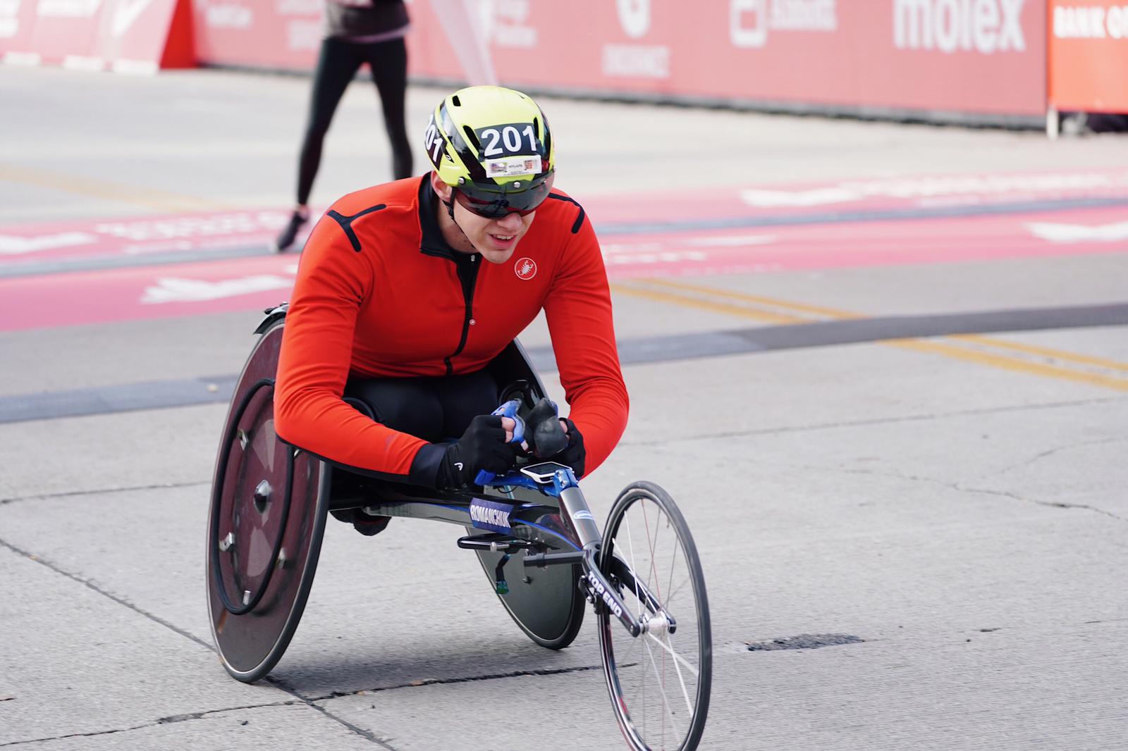 Daniel Romanchuk é recordista mundial na corrida de cadeira de rodas. (Foto: Daniel Romanchuk/Facebook)