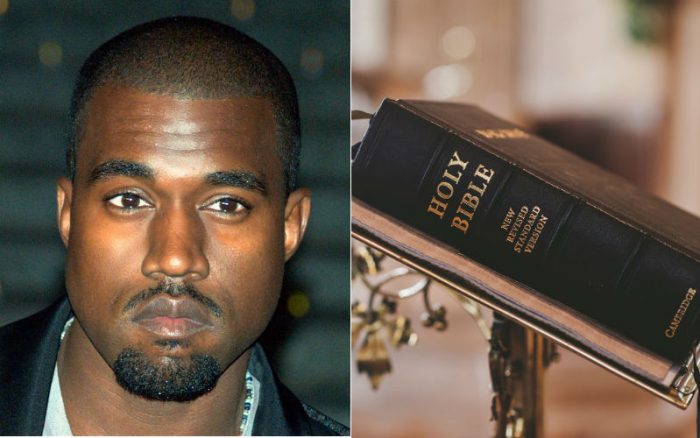 O testemunho de Kanye West (esquerda) tem elevado de maneira notável as buscas por assuntos sobre Jesus e a Bíblia. (Foto: ChurchPop)