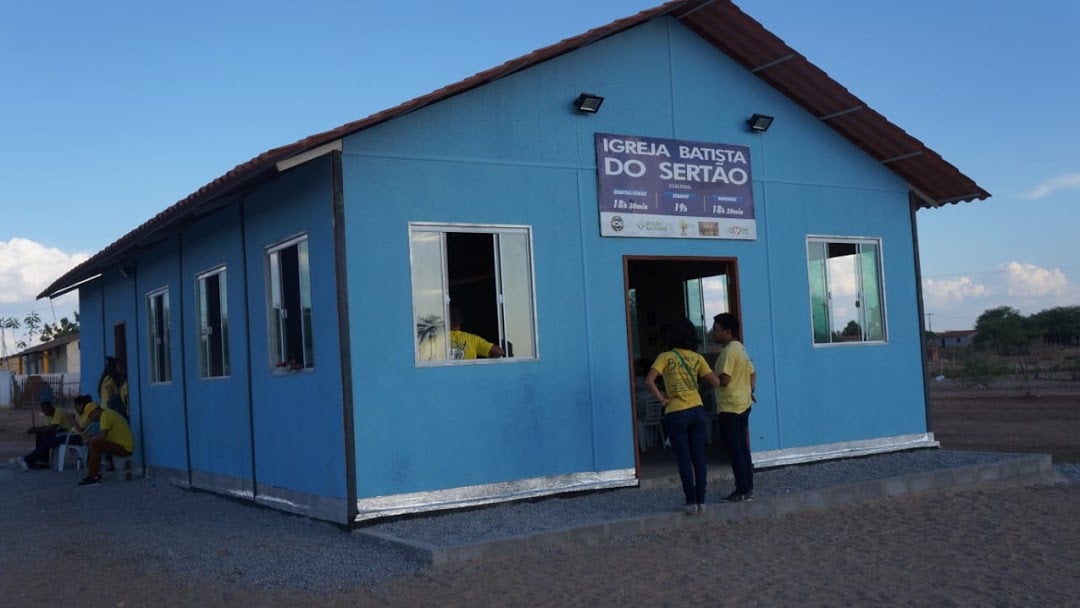 Localizada na zona rural de Juazeiro, na Bahia, a Igreja Batista do Sertão superou a meta de arrecadação proposta por seu pastor, que já era 4 vezes mais que sua entrada mensal. (Foto: Igreja Batista do Sertão)