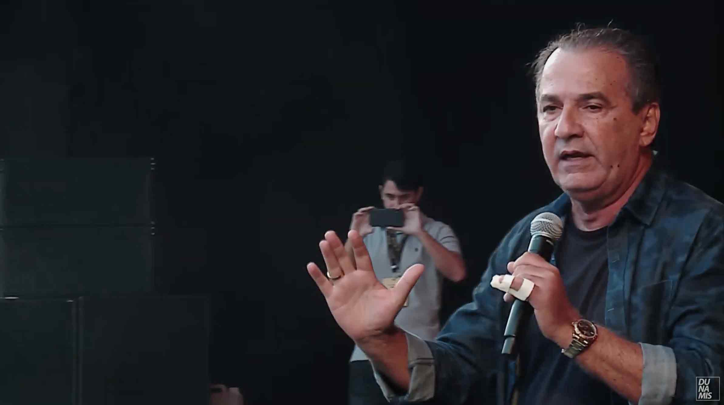 O pastor Silas Malafaia ministrou no The Send Brasil. (Foto: The Send)