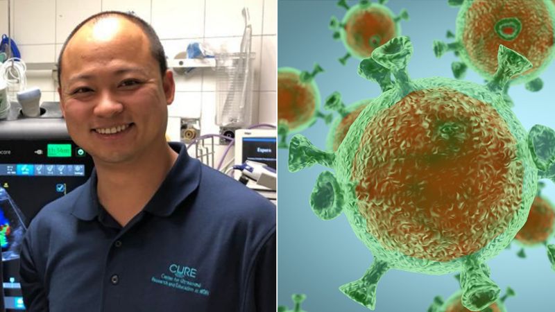 O Dr. Yale Tung Chen afirmou que sua fé cristã o tem ajudado no período de quarentena. (Foto: Yahoo News)