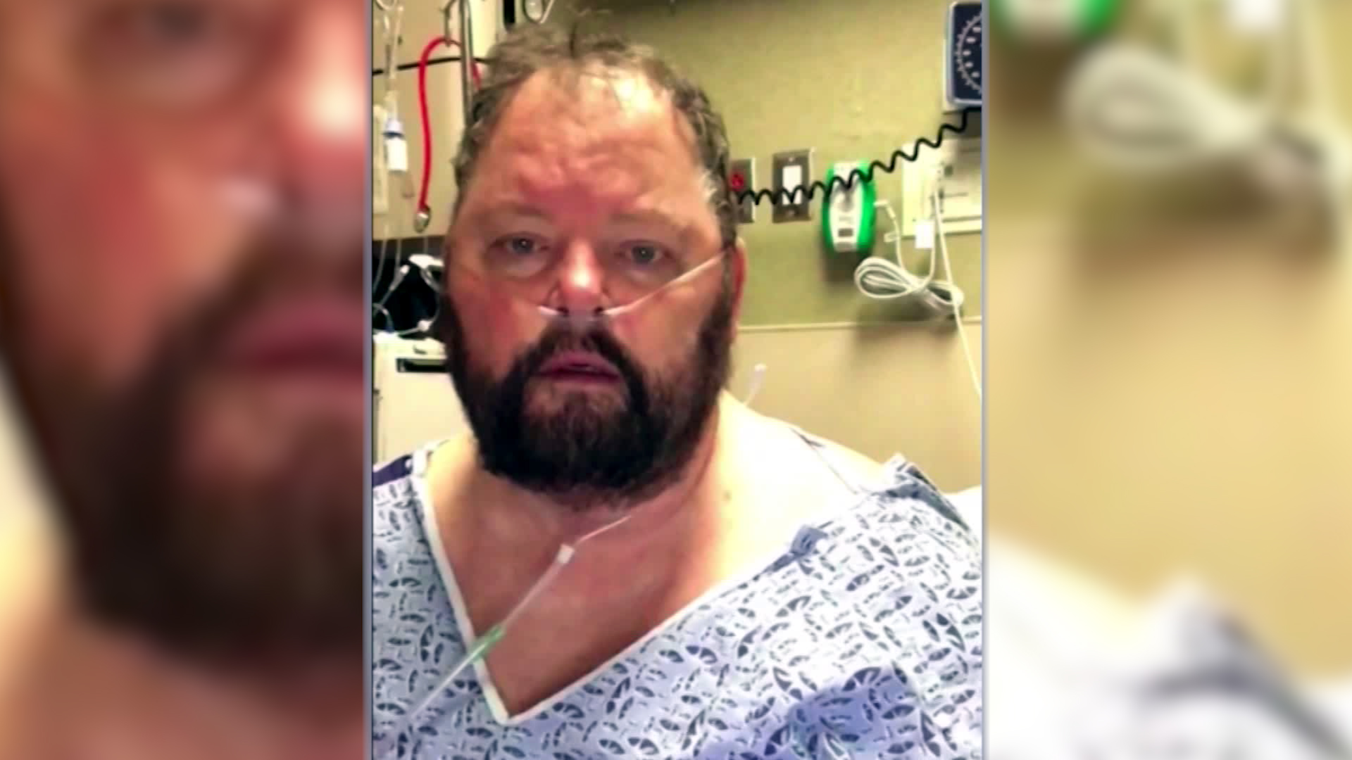 Clay Bentley teve alta do hospital após apresentar significativa melhora em seu quadro clínico. (Imagem: CNN.com)