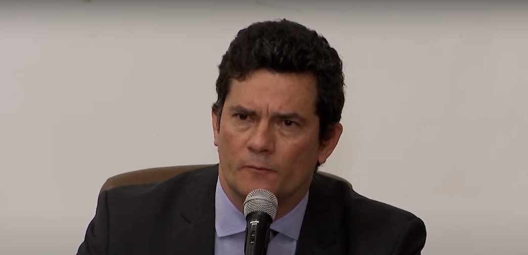 Sérgio Moro anunciou sua demissão durante coletiva de imprensa. (Imagem: CNN)