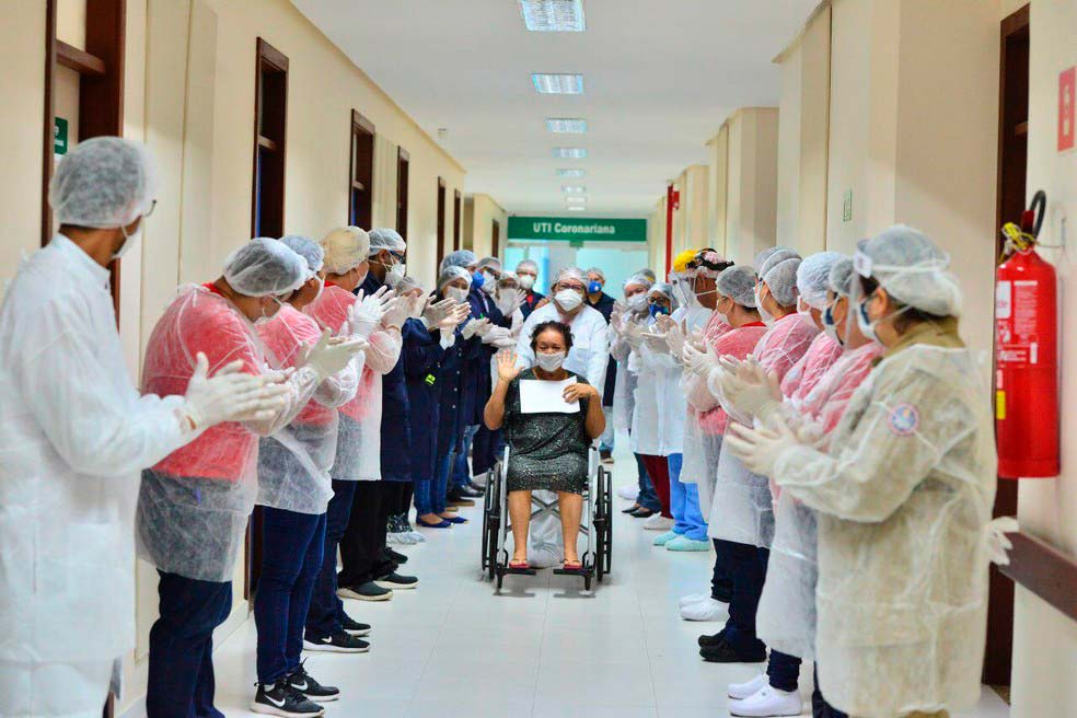 Recuperados do coronavírus chegam a 679.524 no Brasil e país ocupa o primeiro lugar no ranking mundial. (Foto: Michell Melo/Secom)